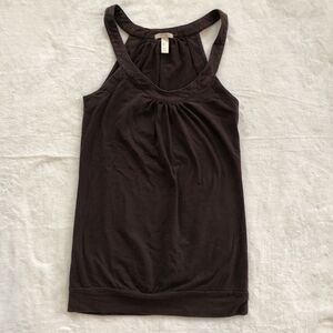 Ambiance Apparel Tank‎ Top Juniors Size Medium Brown Scoop Neck